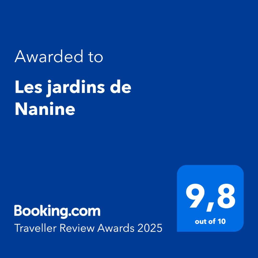 Bed and Breakfast Les Jardins De Nanine Lapleau Exterior foto